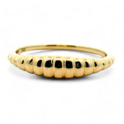 Ring Gold Wave ECL74 aus 585 Gelbgold