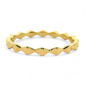 Ring Gold Wave ECL80 aus 585 Gelbgold