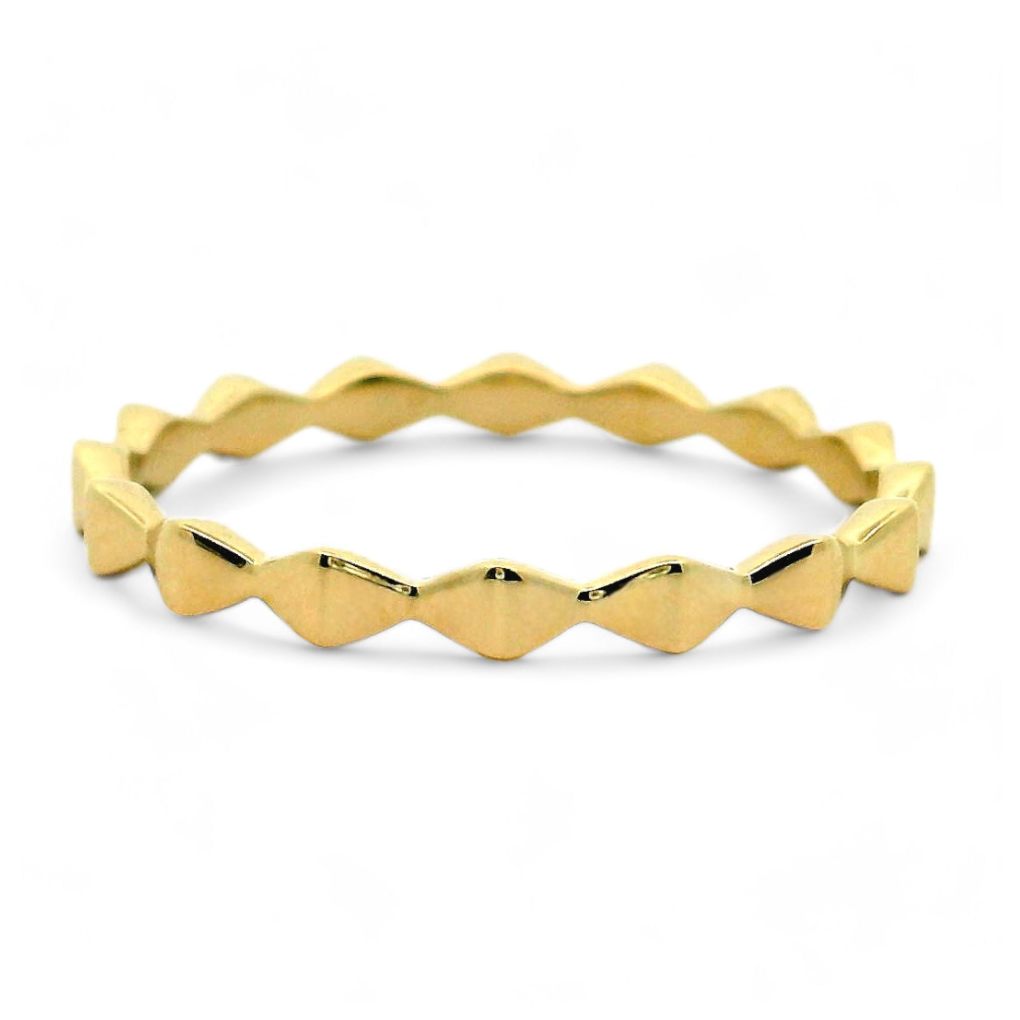 Ring Gold Wave ECL80 aus 585 Gelbgold